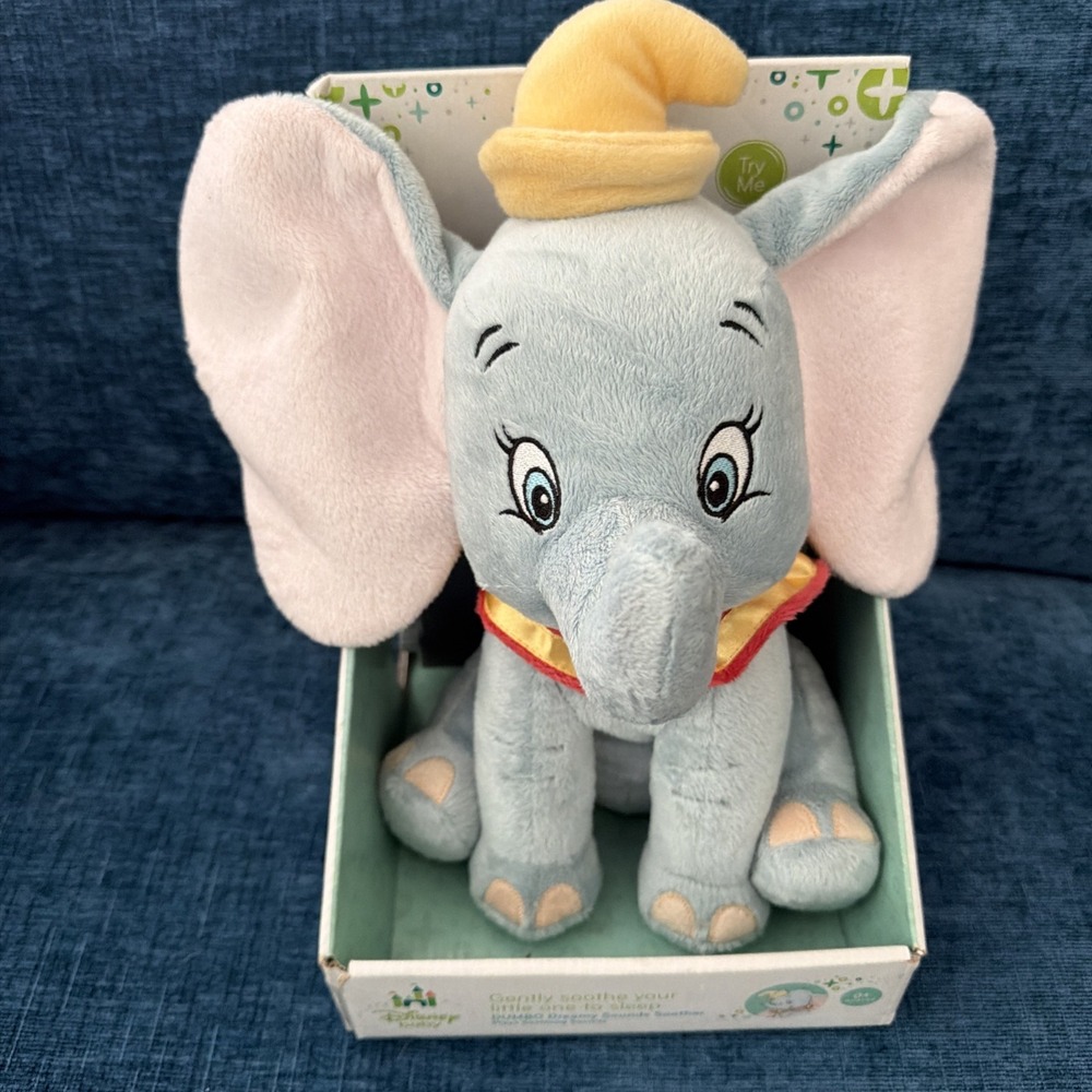 Dumbo Disney Baby Cloud B Dreamy Sounds Soother Plush Music Water White Noise